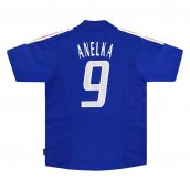 2002-2004 France Adidas Home Shirt (ANELKA 9) (Excellent) (Excellent)