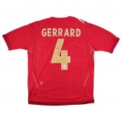 England 2006-08 Away Shirt (Gerrard #4) (Excellent)