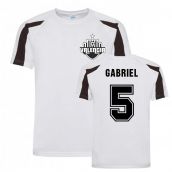 Gabriel Valencia Sports Training Jersey (White).