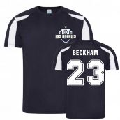 David Beckham Los Angeles Sports Training Jersey (Navy)