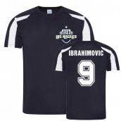 Zlatan Ibrahimovic Los Angeles Sports Training Jersey (Navy)