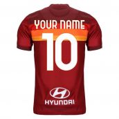 2020-2021 AS Roma Home Nike Football Shirt (Kids) (Your Name)