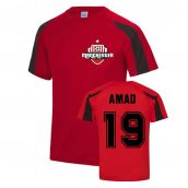 Amad Diallo Manchester Sports Training Jersey (Red)