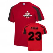 Luke Shaw Manchester Sports Training Jersey (Red)