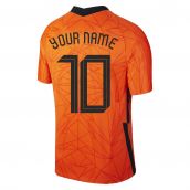 2020-2021 Holland Home Nike Football Shirt (Kids) (Your Name)