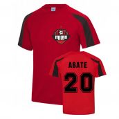 Ignazio Abate Milan Sport Training Jersey (Red)