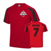 Craig Bryson Aberdeen Sports Training Jersey (Red)