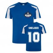 Wesley Sneijder Inter Milan Sports Training Jersey (Blue)