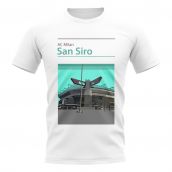 San Siro AC Milan Stadium T-Shirt (White)