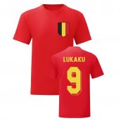 Romelu Lukaku Belgium National Hero Tee's (Red)