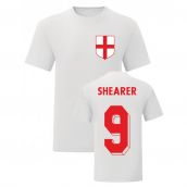 Alan Shearer England National Hero Tee (White)