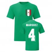 Rafael Marquez Mexico National Hero Tee's (Green)