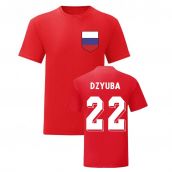 Artem Dzyuba Russia National Hero Tee (Red)