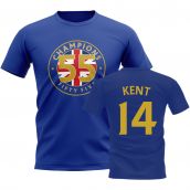 Ryan Kent 55 Times Champions T-Shirt (Blue)
