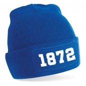 Glasgow 1872 Football Beanie Hat (Blue)