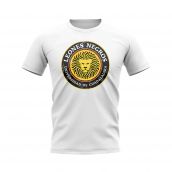 Leones Negros Vintage Club Badge T-Shirt (White)