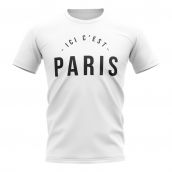 Messi Ici C'est Paris T-Shirt (White)