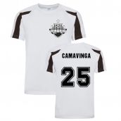 Eduardo Camavinga Madrid Sports Training Jersey (White)