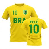 Pele Country Code Hero T-Shirt (Yellow)