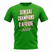 2022 Senegal African Nations Winners Tee (Green)