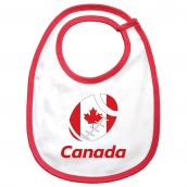 Canada Rugby Bib (White/Red)