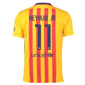 2015-16 Barcelona Away Shirt (Neymar Jr 11) - Kids
