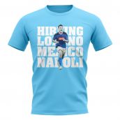 Hirving Lozano Napoli Player T-Shirt (Sky)