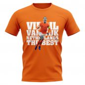 Virgil Van Dijk Netherlands Player T-Shirt (Orange)