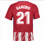 2017-2018 Atletico Madrid Home Shirt (Gameiro 21) - Kids