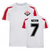 Pat Nevin Clyde Sports Training Jersey (White)