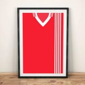 Aberdeen 1976 Football Shirt Art Print