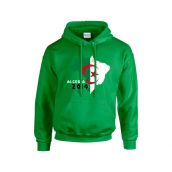 Algeria 2014 Country Flag Hoody (green) - Kids