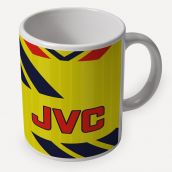 Arsenal 1984 Away Retro Ceramic Mug