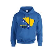 Bosnia 2014 Country Flag Hoody (blue)