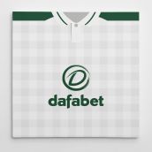 Celtic 18/19 Away Football Canvas Print