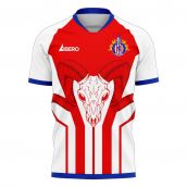 Chivas 2020-2021 Home Concept Football Kit (Libero)