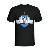 Argentina Country Logo T-shirt (black) - Kids