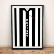 Dunfermline 1980-82 Football Shirt Art Print