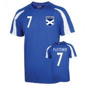 Scotland Sports Training Jersey (fletcher 7)