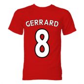 Steven Gerrard Liverpool Hero T-Shirt (Red)