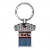 Man United 1995 Away Football Shirt Keyring