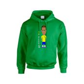 Neymar Player Hooded Top (green)