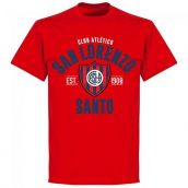 San Lorenzo Established T-Shirt - Red