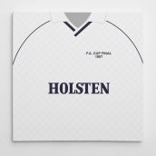 Tottenham 1987 Football Canvas Print