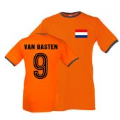 Marco Van Basten Holland Ringer Tee (orange)