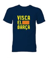 Visca El Barca T-Shirt (Navy)