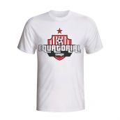 Equatorial Guinea Country Logo T-shirt (white)