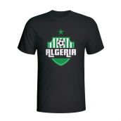 Algeria Country Logo T-shirt (black)