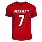 David Beckham Manchester United Hero T-shirt (red)