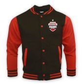 Ac Milan College Baseball Jacket (black)